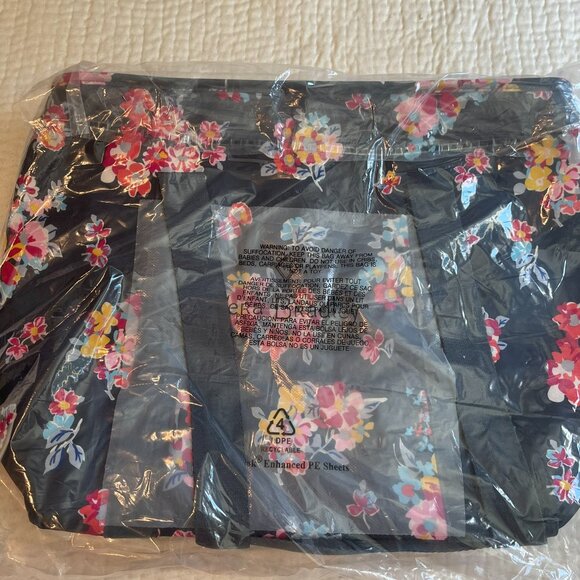 Vera Bradley Lighten Up Cooler Tote - Tossed Posies - Picture 4 of 5